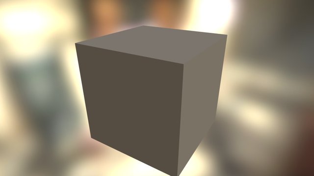Cube Test 3D Model