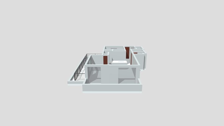 Floor Plan 1 3D Model