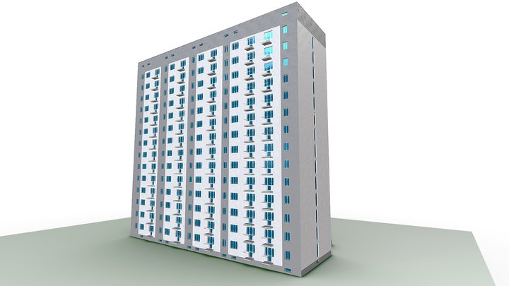 Panel House 3D Model