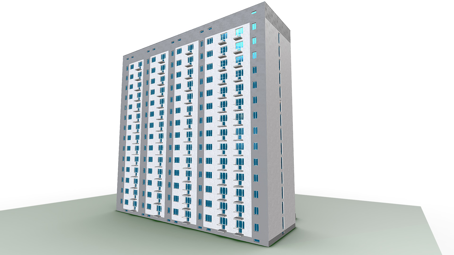 3D model Panel House - This is a 3D model of the Panel House. The 3D model is about calendar.