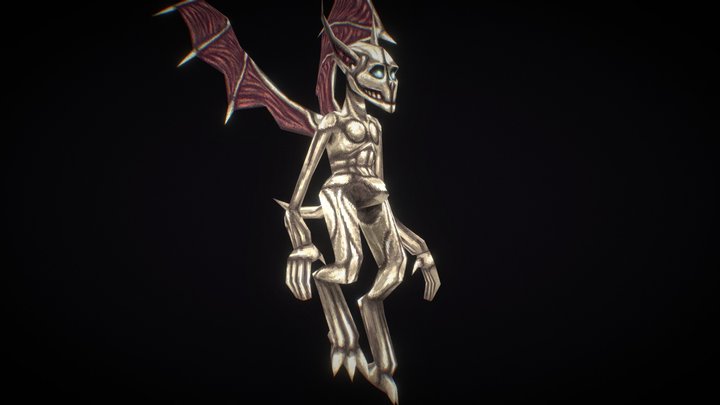 Imp Gargoyle 3D Model