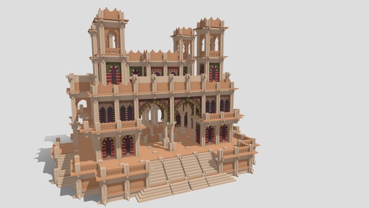 L'Edifice model: HS-19, Palais d'Aladin (1931) 3D Model