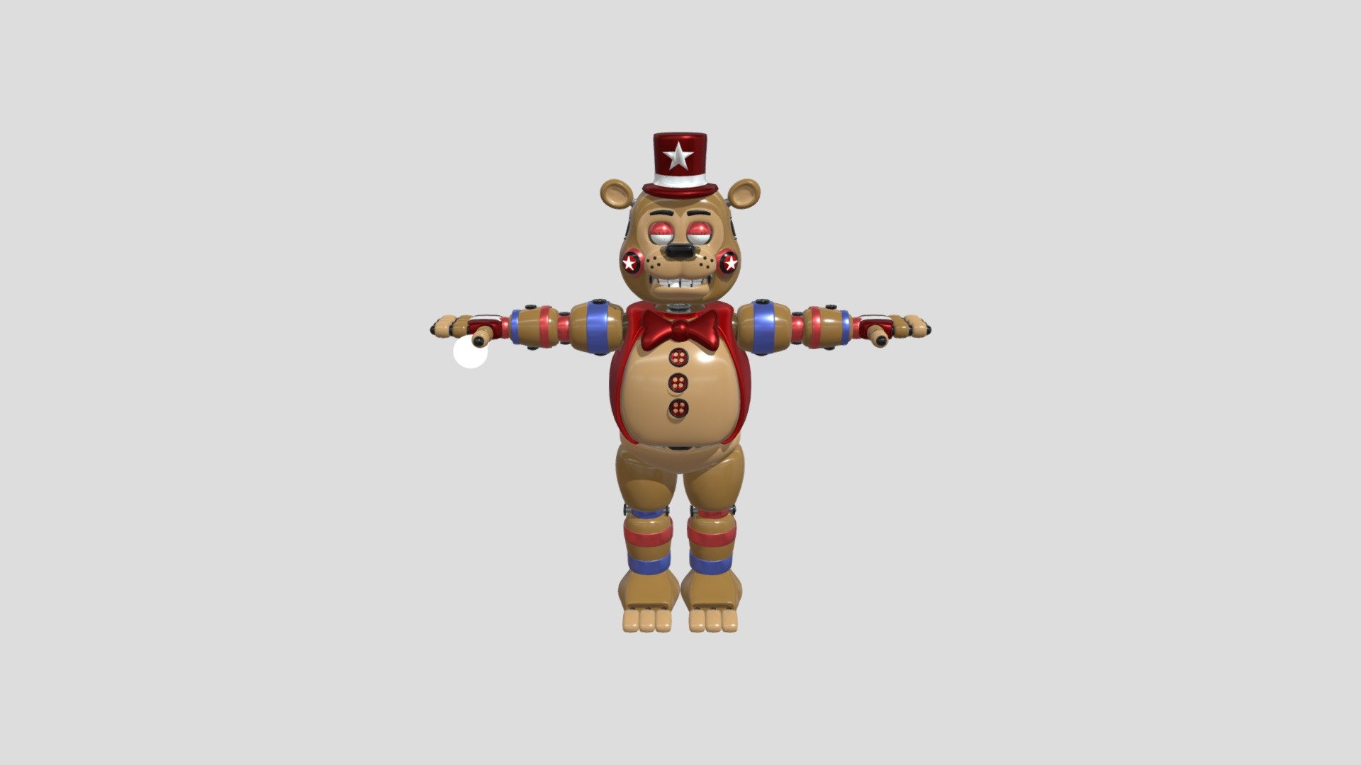 Star Toy Freddy - Download Free 3D model by AndyBy2002 [8bfd3a9] - Sketchfab