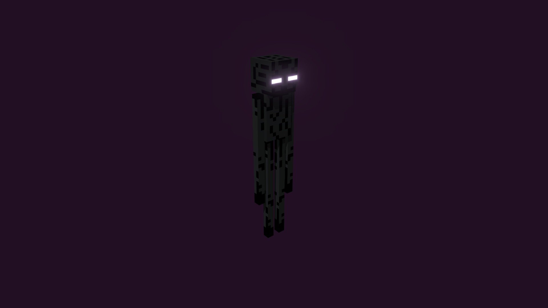 Enderman Glitch | Minecraft wallpaper, Mc wallpaper, Minecraft sky wallpaper