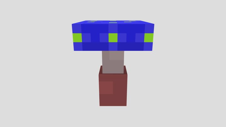 Seta indigo 3D Model