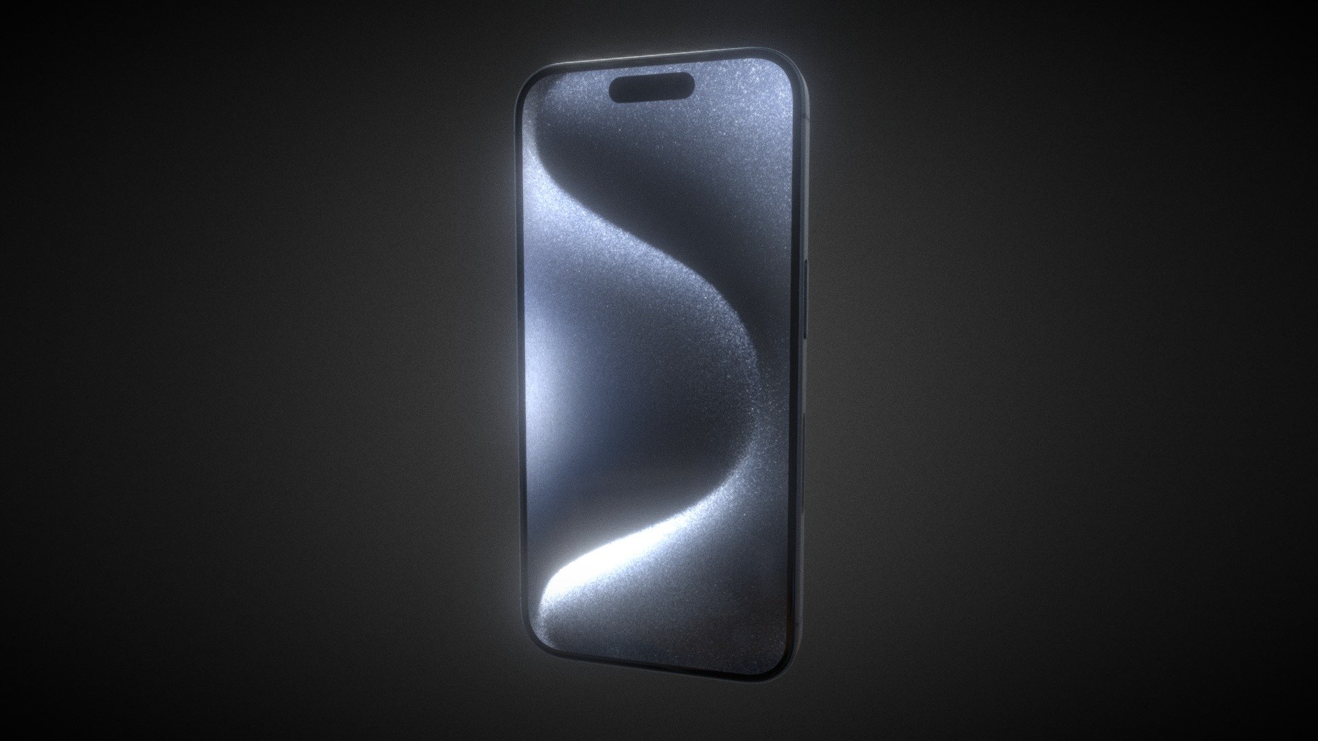Apple iPhone 15 Pro Blue Download Free 3D model by polyman Studio