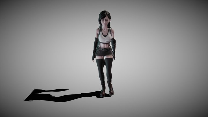 Tifa 3D Model