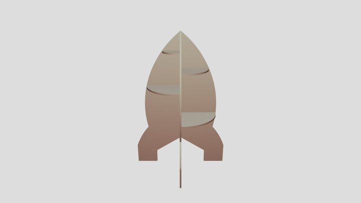 Rocket Shelf 3D Model