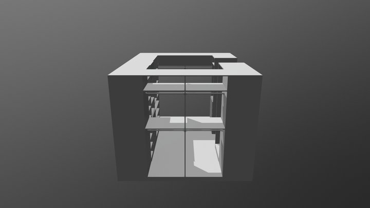 Closet Blanco 3D Model