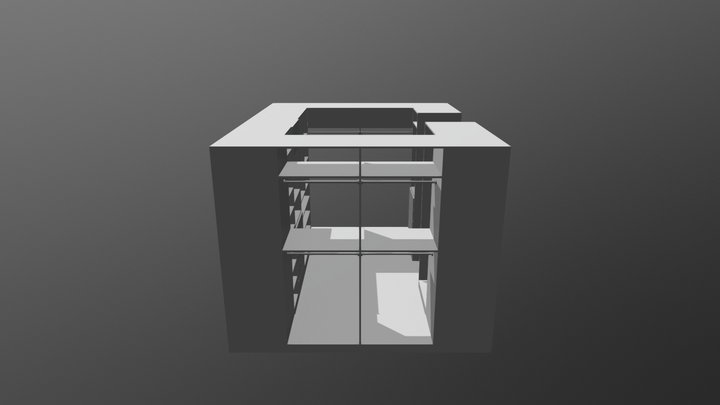 Closet Blanco 3D Model