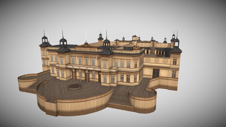Strömbadet 3D Model