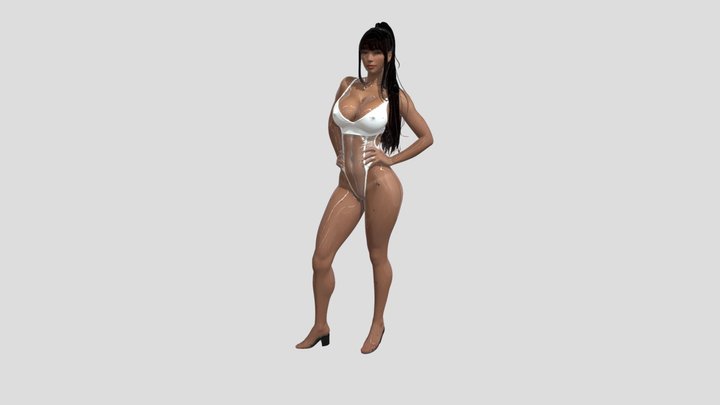 glamour girl 2 3D Model