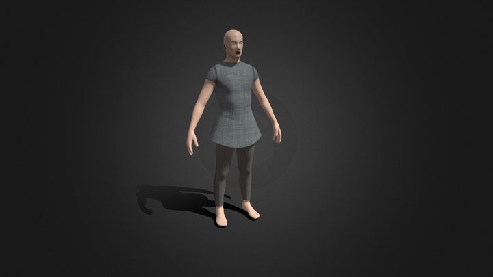 Human Animation 3D Model