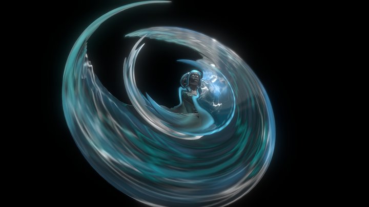 Wave 3D Model