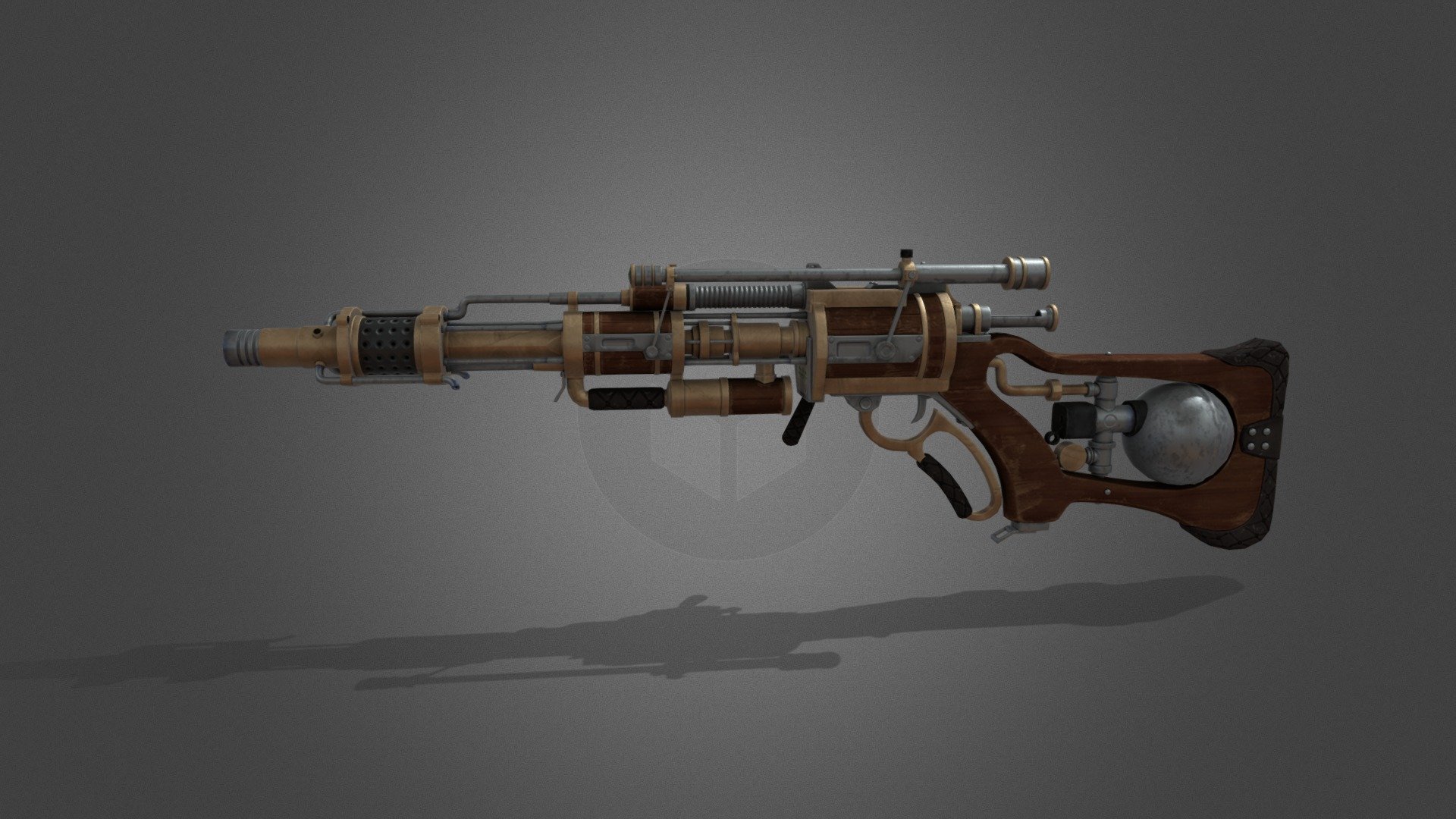 Viper Steam Carbine - 3D model by Sarath Babu D (@sarath-babu-d ...