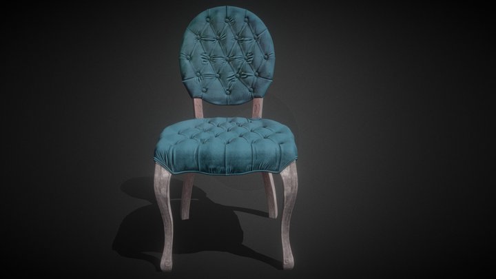 Modway Exhibit French Vintage Dining Performance 3D Model