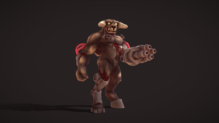 Cyberdemon 3D Model