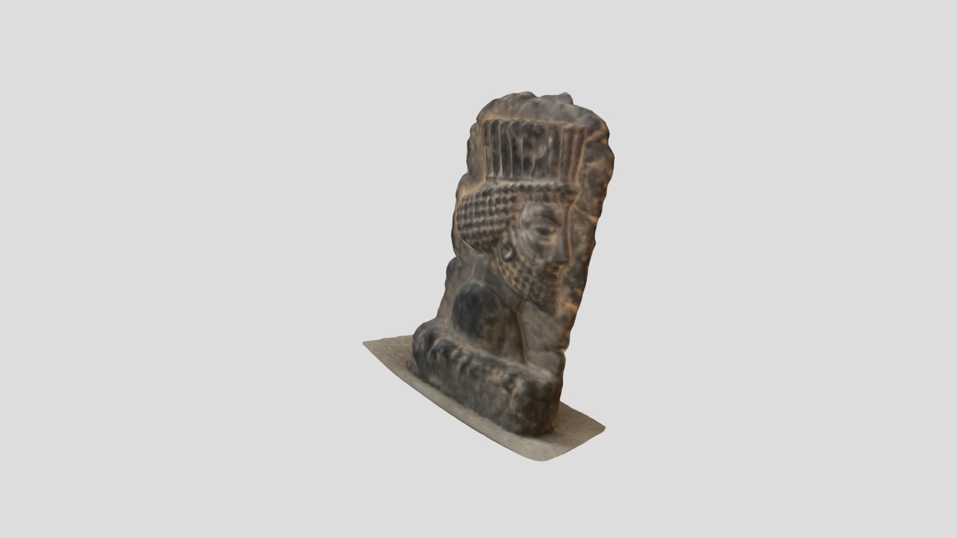 Achaemenid Statue (OBJ)
