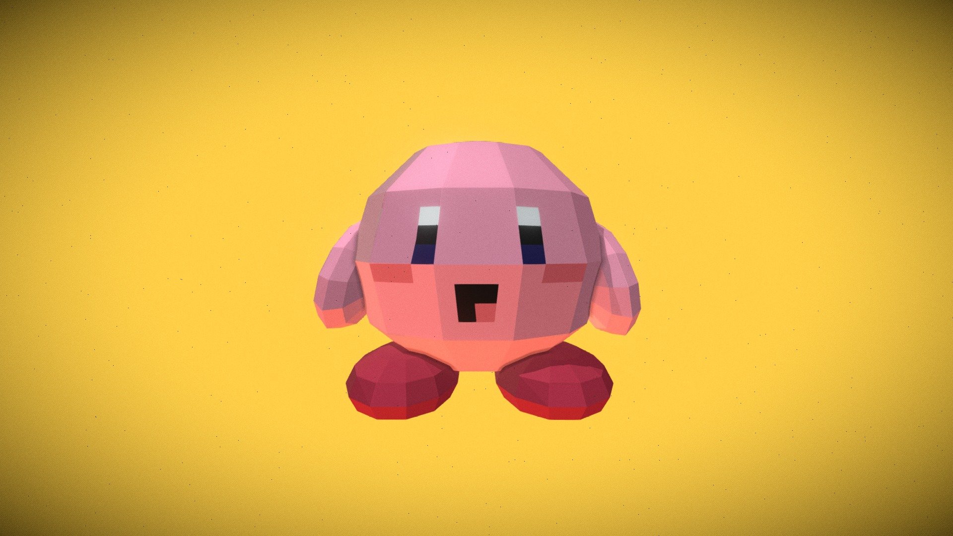 Kirby - 3D model by gabtertu [8c05e74] - Sketchfab