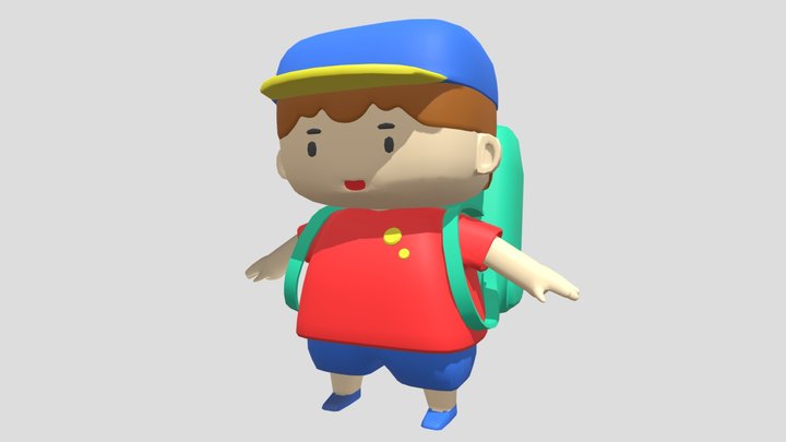 Kiddo 3D Model