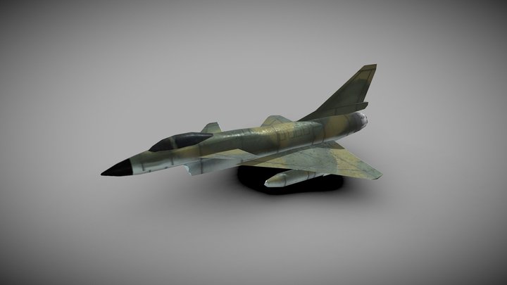 Fighter Jet 3D Model