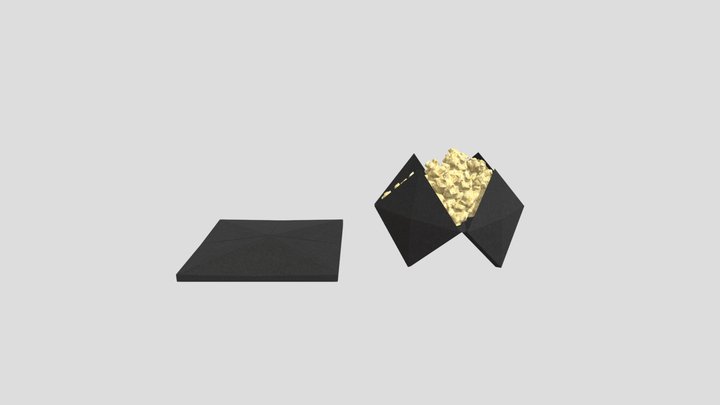 попкорн 3D Model