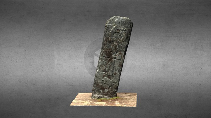 The Battle Stone, Mortlach, Dufftown 3D Model