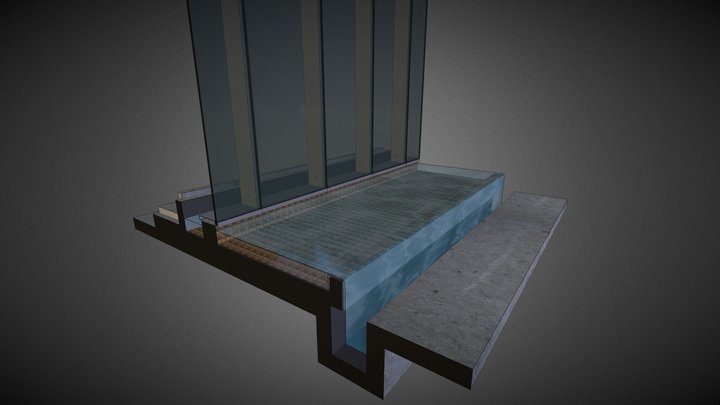 Podium Facade @ Pools - Option 4 3D Model