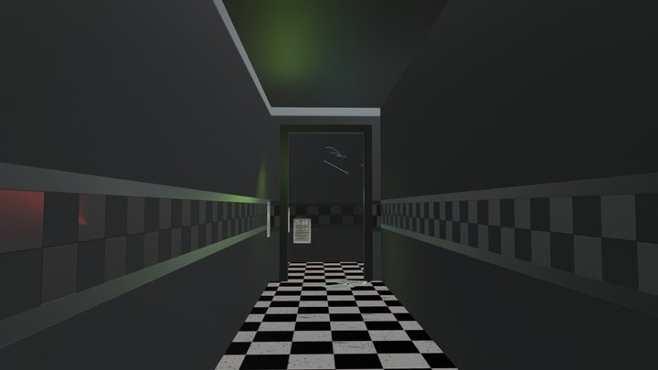 Messy Room 2 3D Model
