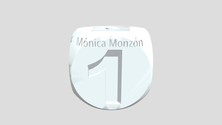 Die From Scratch - Mónica Monzón 3D Model
