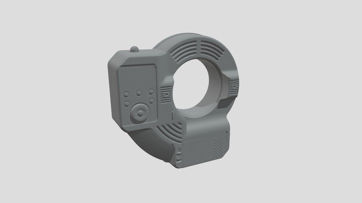 Flashring (Godox Ar400 or Flashpoint Ring Li-On) 3D Model