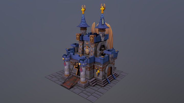 Castle 3D Model