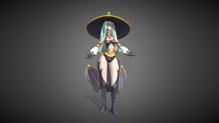 RuneWarden 3D Model
