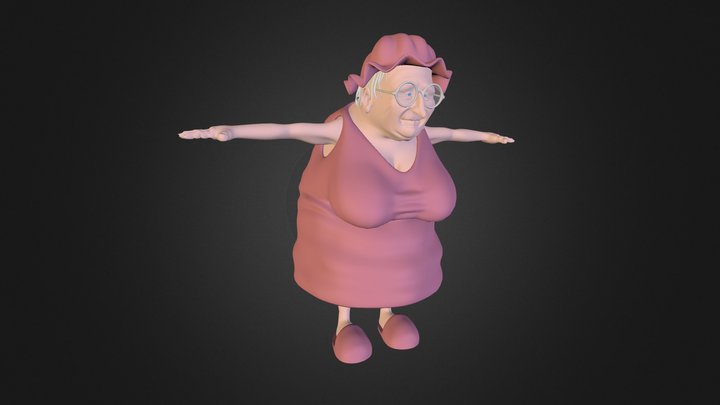 Grandmother 3D Model