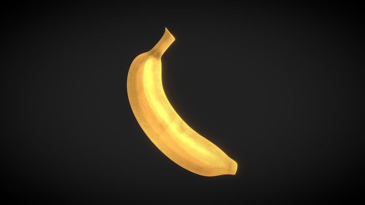 Banana – Free 3D Model STL