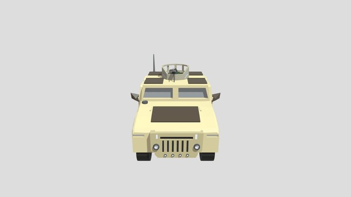 Humvee 3D Model