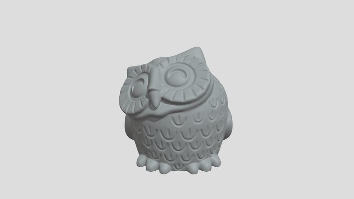 Owl_f 3D Model