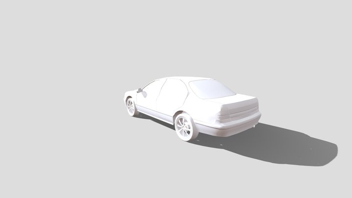 nissan maxsima qx1999 3D Model