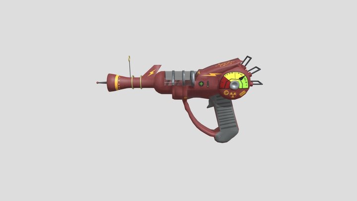 RAY GUN COD ZOMBIES 3D Model