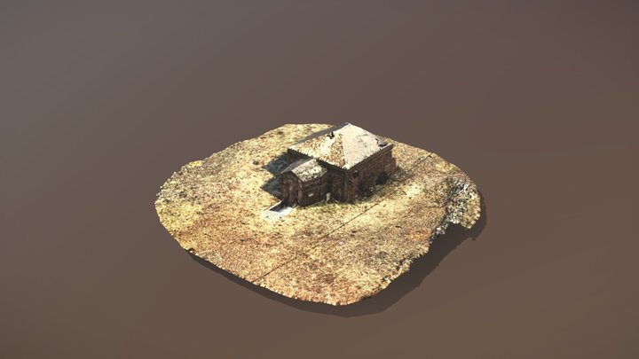 Military bunker from early 1920s 3D Model