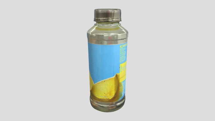 Kombucha Lemon Bliss 3D Model