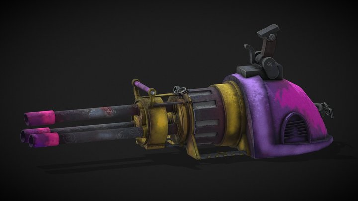 ARCANE Pow-Pow Fan Art 3D Model