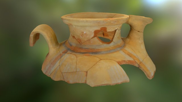 LH I Spouted-jug 3D Model
