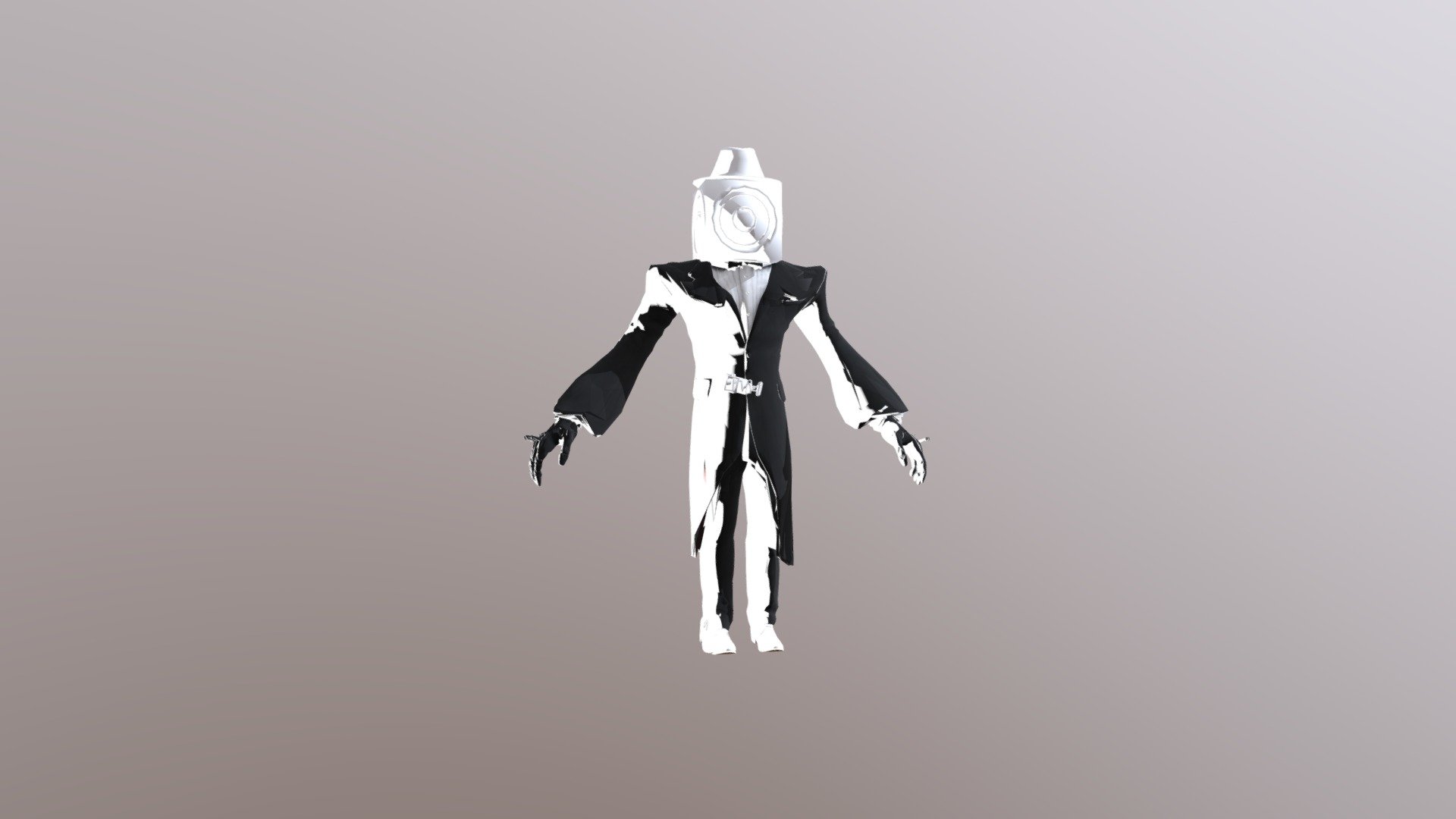 Large Clock Man - 3D model by ASP (@whutdaheckisgoingononyouon ...