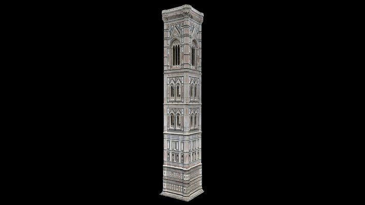 Campanile di Giotto - Firenze 3D Model