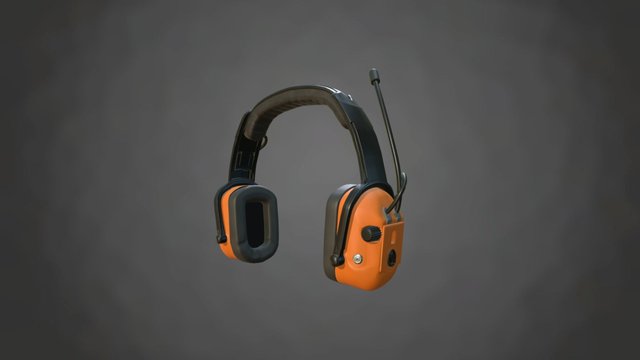 Headphones High Res 3D Model