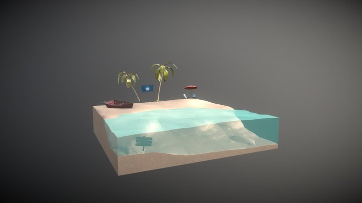 Las Cuevas 3D Model