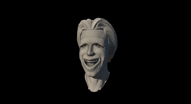 Man Smiling 3D Model