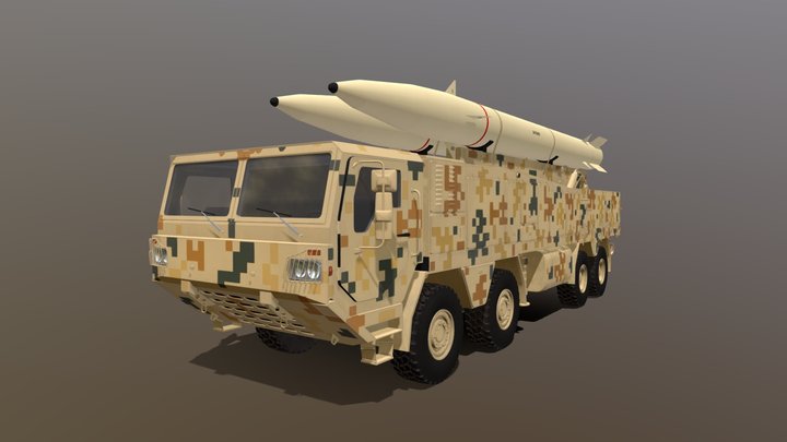 Iranian Zolfaghar TELAR – Gratis 3D-model STL