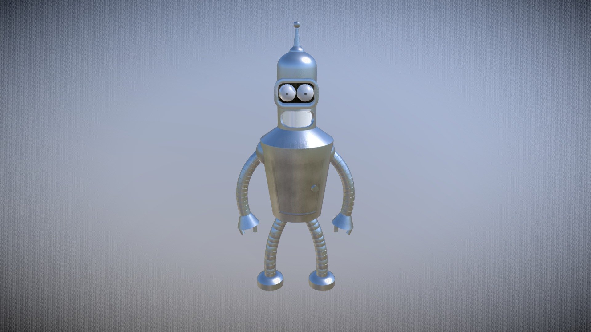 3d Model Bender 3d Model By Yanboveda [8c1525b] Sketchfab